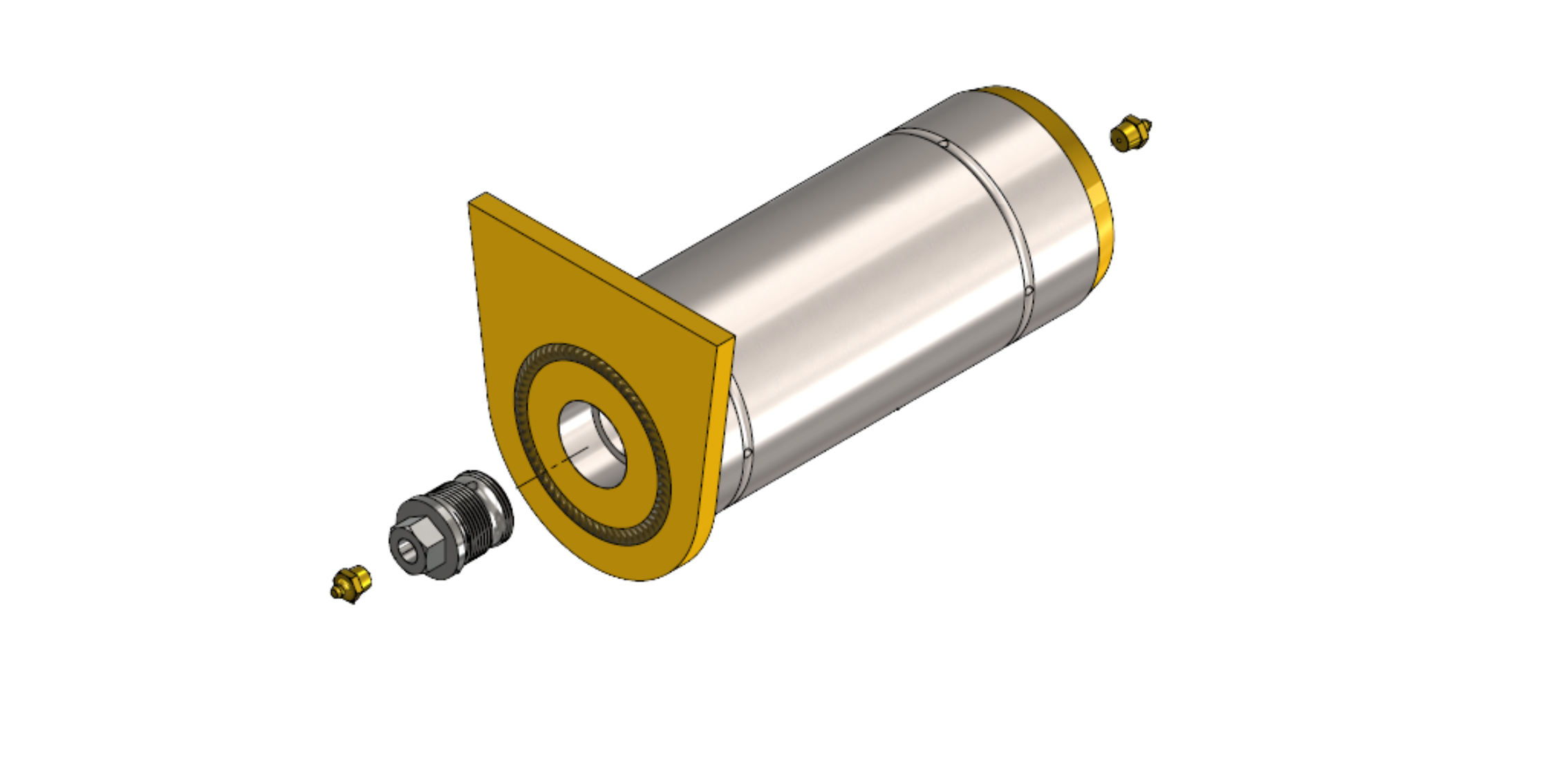 Greased Hoist Pin Assembly (11539181)