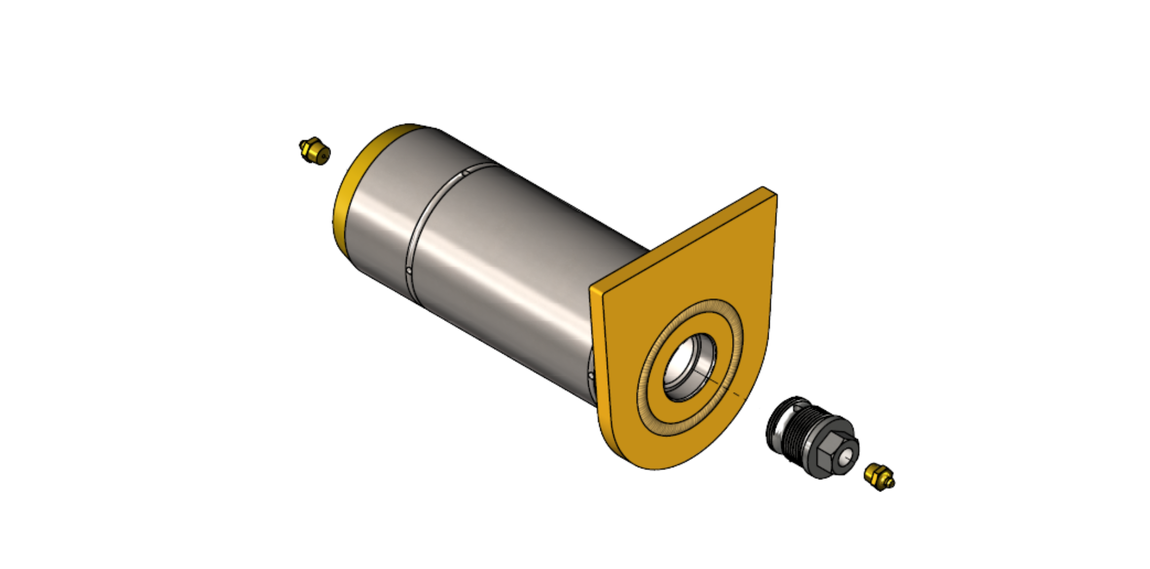 Greased Hoist Pin Assembly (11539997) 